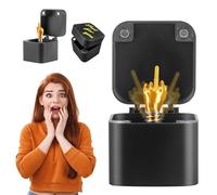 Middle Finger Gifts Hilarious Surprise Prank Gift Box, Spoof Hand Middle Finger in a Box Pop Up Prop, Funny Joke Gag Gifts for Adults, Perfect White Elephant Christmas Birthday Gifts