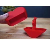 Middle finger gifts, Middle finger, Gifts for couples, Portable ring box, A gift for her, Couple's engagement surprise prank (Red B)