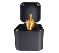 Middle Finger in A Box,Middle Finger Surprise Gift Box Funny Novelty Prank Pop Up Gifts for April Fool's Day Decoration and Gift for Adult (Dark Blue)