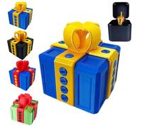 Middle Finger in a Box, Middle Finger Surprise Gift Box,The Annoying Present with Surprise Finger,Funny 3D Printed Screw Toy,Hilarious Gag Prank Boxes Surprise Gift Box (d#)