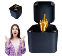 Middle Finger In a Box, Secret Santa Gifts, Novelty Gifts, Funny Gifts, For Office Desk Decoration, Home Decoration, Middle Finger Gifts Prank Fingers In a Box, Halloween Surprise Prank Pop-Up Gif