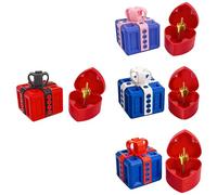 Middle Finger in a Box, The Annoying Present Box, Middle Finger Surprise Gift Boxs, Perfect Adult Prank Pop Up Gift, Funny Gifts Pranks for Adults Valentine's Day April Fool's Day (Black)