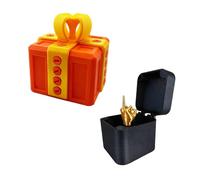 Middle Finger In a Box The Annoying Present with Middle Finger, Just for You Middle Finger in a Box W, Present Puzzle Case with Screws, Surprise Funny Prank for Adults Container Novelty