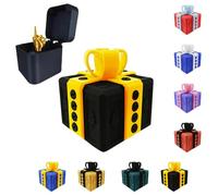 Middle Finger In a Box The Annoying Present with Middle Finger, Just for You Middle Finger in a Box W, Present Puzzle Case with Screws, Surprise Funny Prank for Adults Container Novelty