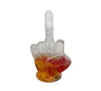Middle Finger Karaffe Claret Jug transparent Onesize