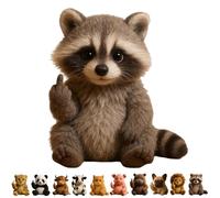 Middle Finger Plush Animal Toy,attitude Finger Plush Animal,middle Finger Plush Highland Cow,Funny Soft Middle Finger Plush Animals,Stress Relief Decor Gift,Unique Gifts for Home Office Decor-D