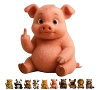 Middle Finger Plush Animal Toy,attitude Finger Plush Animal,middle Finger Plush Highland Cow,Funny Soft Middle Finger Plush Animals,Stress Relief Decor Gift,Unique Gifts for Home Office Decor-J