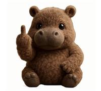 Middle Finger Plush,Meet The Attitude Squad: Tiny Plush Rebels with Sass & Snuggles, Pocket-Sized Plush Toys Stress Relief Humor, Funny Gifts for Sarcastic Friends & Sassy Decor (F)