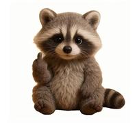 Middle Finger Plush,Meet The Attitude Squad: Tiny Plush Rebels with Sass & Snuggles, Pocket-Sized Plush Toys Stress Relief Humor, Funny Gifts for Sarcastic Friends & Sassy Decor (C)