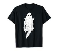 Middle Finger Sexy Boo Funny Halloween Sexy Ghost T-Shirt