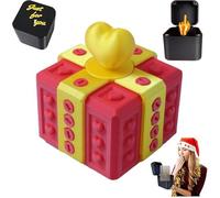 Middle Finger Surprise Gift Box, Annoying Gift Box Tabletop Ornament, Colorful Interactive Prank Decor for Desk, Fun Gag Gifts for Birthdays, Office & Home Decor, Halloween, Christmas (A)