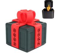 Middle Finger Surprise Gift Box, Annoying Gift Box Tabletop Ornament, Colorful Interactive Prank Decor for Desk, Fun Gag Gifts for Birthdays, Office & Home Decor, Halloween, Christmas (G)