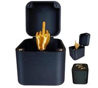 Middle Finger Surprise Gift Box,Marriage Proposal Pranks Ring Prank, Adult Pranks,Novelty Fun Prank,Prank Pop up Gift with Box for Desk Decoration Home Decoration (1pcs)