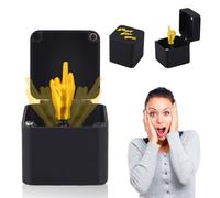 Middle Finger Surprise Gift Box Middle Finger In A Box Funny Prank Pop Up Gift Gag Prank Gifts Secret Christmas Funny Gifts for Office Desk Home Decor