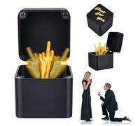 Middle Finger Surprise Gift Box, Middle Fun Finger Surprise Gift Box, Finger Pop up Gift with Box for Adults, Christmas Fun Surprise Prank Gift for Office Desk Home Decor(A)