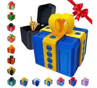 Middle Finger Surprise Gift Box, The Prank Box - Hilarious Screw Challenge with Middle Finger Surprise for Pranks and Mischief Christmas, 3D Printed Annoying Gift Boxes Ornaments with Screw