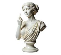 Middle Finger Venus Statue With Attitude,4.72inch Unapologetic Venus Resin Figurine,Trendy ‘talk To The Hand’ Middle Finger Gifts for Women & Men,Perfect for Rebels & Humorous Personalities (Statue4)