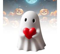 Middle Ghost Finger Statue, Halloween Middle Finger Ghosts Sculpture Decor, Mini Ghosts Scary & Cute Resin Statue, Middle Finger Gifts, Spooky Ghost Halloween Ornament Party Home Decor (Style C,1PACK)