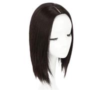 Middle Length Straight Synthetic Wigs With Natural Looking And Invisible Clip For Women Daily Quick Hair Styling Natural Looking Straight Hair Wigs