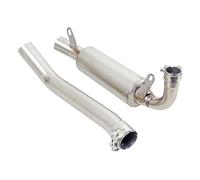 Middle Link Pipe 50.8MM For Aprilia GPR250R GPR250S 2021-2024 Motorcycle | Compatible with Aprilia Exhaust Direct Replacement Precision Fit Sturdy Build Wear Resistant Easy Installation Durable