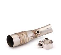 Middle Link Pipe full system Fit All 51mm Exhaust Muffler Compatible with X MAX 300 2017 2018 2019 2020 2021(F)