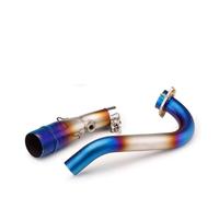 Middle Link Pipe full system Fit All 51mm Exhaust Muffler Compatible with X MAX 300 2017 2018 2019 2020 2021(1)