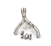 Middle Link Pipe Motorcycle Eliminator Exhaust Middle Pipe Decat For Kawasaki For Z1000 For Z1000SX 2011-2020 Exhaust System