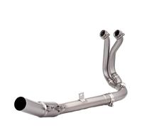 Middle Pipe Link Connector Slip On For 800X ADV RALLY Pro 2023 2024 Motorcycle Titanium Exhaust Front Link Pipe Muffler