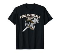 Middle School Lacrosse Coach Teaching Fundamentals Day Ms T-Shirt