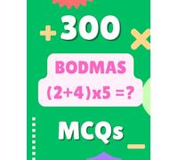 Middle School Math Workbook Grade 7 8: 300 Order of Operations PEMDAS BODMAS Practice Questions: Math Skills Building Workbook for Homeschool Math ... Worksheets with MCQ for Middle Grade Students