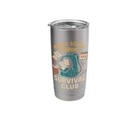 Middle School Parent Chaos Gift for Mom or Dad Humor Stainless Steel Insulated Tumbler