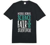 Middle School Science Fair Survivor Comfort Colors Adult Heavyweight T-Shirt