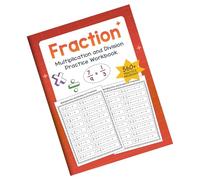 Middle School Students Math Workbook Friendly Materials Multiplication Division Drills Practical Math Practice Book Multiplication Division Drills