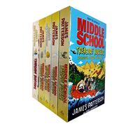 Middle School Treasure Hunters Series Collection 5 Books Set by James Patterson (Treasure Hunters,Danger Down the Nile,Secret of the Forbidden City,Peril at the Top of the World..