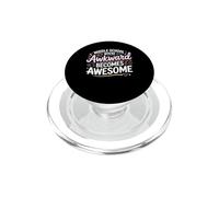 Middle School Where Awkward Becomes Awesome Middle PopSockets PopGrip for MagSafe