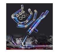 Middle Section Link Pipe For Electra For Glide Ultra Classic FLHTCU 2017 2018 2019 Set Crossover Exhaust Head Pipe Header Accessories Motorcycle Exhaust