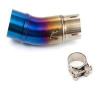 Middle Section Link Pipe For Ninja 400 EX400 Z400 2017-2021 Motorbike Exhaust End Silencers Exhaust Pipe Full System Link Pipe Motorcycle Exhaust