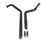 Middle Section Link Pipe For Suz&uki For B&oulevard C50 C50T M50 2005-2024 C50C 2006-2024 VL800 2001-2024 Motorbike Exhaust End Silencers Exhaust Pipe Silencer Motorcycle Exhaust(Black)