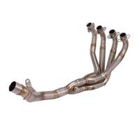 Middle Section Mid Link Pipe For Kawaskai Z900 2017 2018 2019 Motorcycle Exhaust End Silencers Slip-On Full System Muffler Front Header Pipe Tube(6)