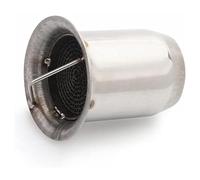 Middle Section Mid Link Pipe For Universal 35mm 42mm 45mm 48mm 51mm 60mm Motorcycle Exhaust Muffler Catalyst DB Killer Silencer Noise Sound Eliminator(A6 60mm Cata)