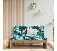 Middle Sofa 120x80 cm Impregnated Wood Pine Berkfield Home Brown One Size