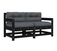 Middle Sofas with Cushions Sectional Sofa Seater Chair Solid Wood Pine vidaXL