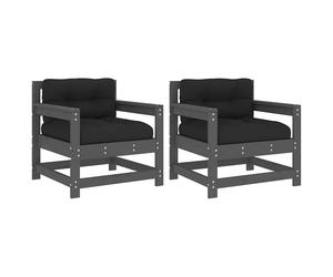 Middle Sofas with Cushions Sectional Sofa Seater Chair Solid Wood Pine vidaXL