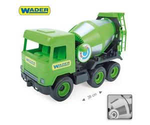 Middle Truck Cement Mixer Green Top Quality Toy