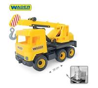 Middle Truck Crane Yellow Top Quality Toy
