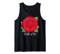 Middlemist Red Camellia Rare Flower Botanical Gardening Tank Top