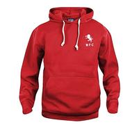 Middlesbrough 1970s Retro Football Hoodie Embroidered Logo (M)