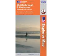 Middlesbrough and Hartlepool, Stockton-on-Tees and Redcar: Sheet 306 (OS Explorer Map)