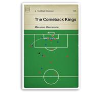 Middlesbrough winning goal v Steaua Bucharest - Massimo Maccarone - UEFA Cup Semi Final 2006 - Goal Book Cover Poster - Football Gift - Various Sizes (105 x 148mm - Postcard)