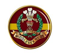 Middlesex Regiment, British Army Pin Badge